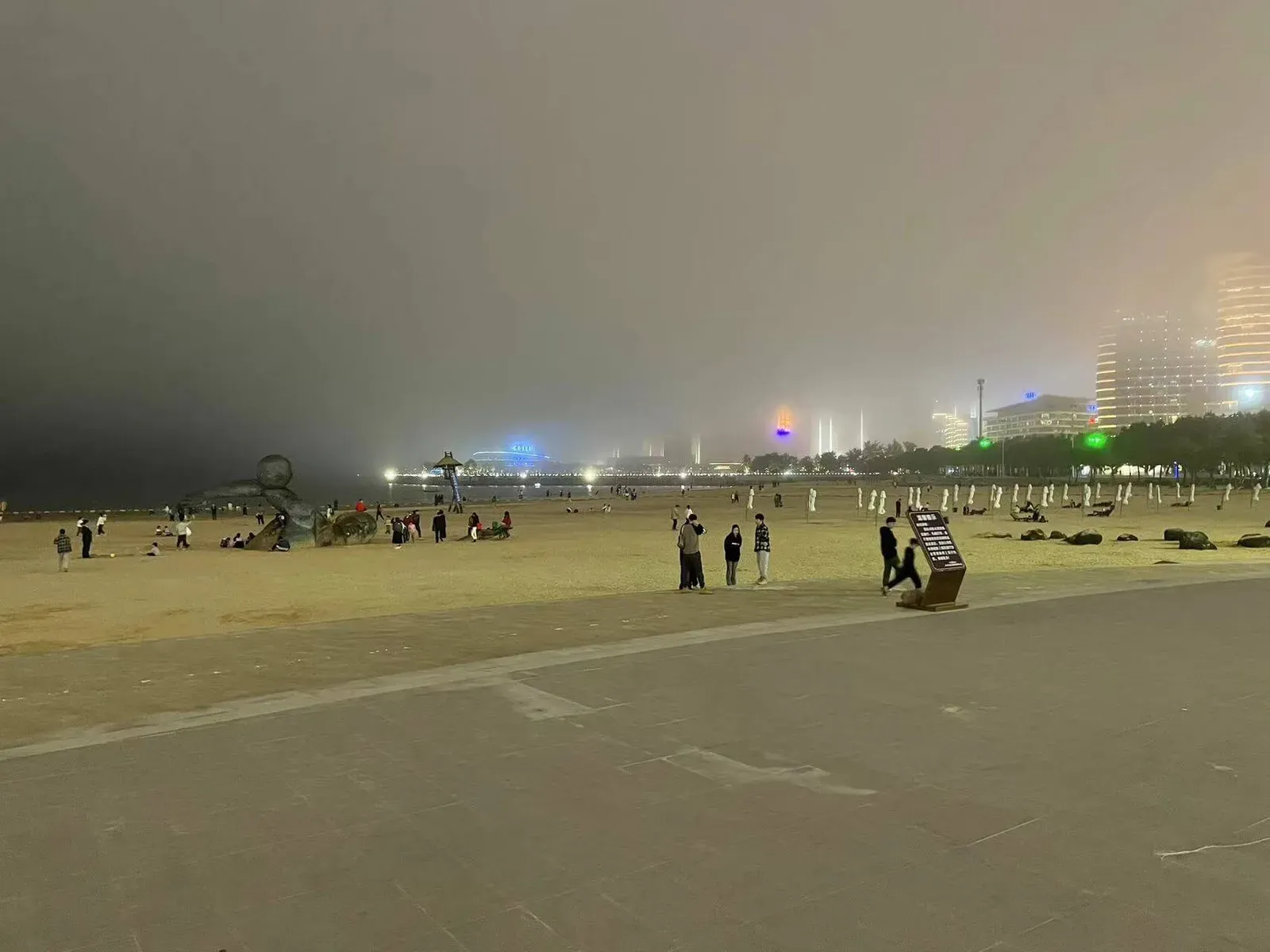 Beach Sculpture Night