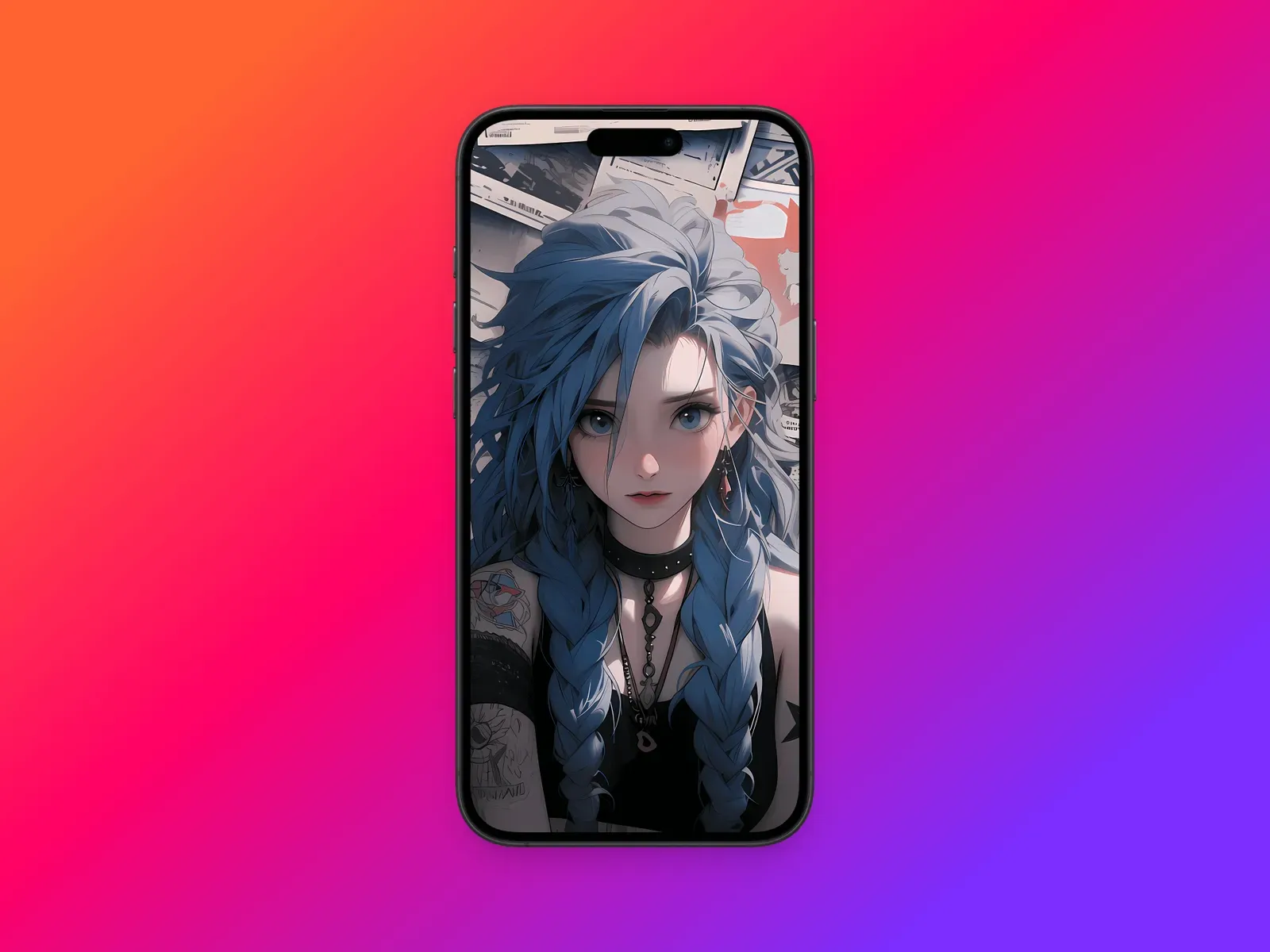 Shots.so iPhone 16 Plus Mockup 示例