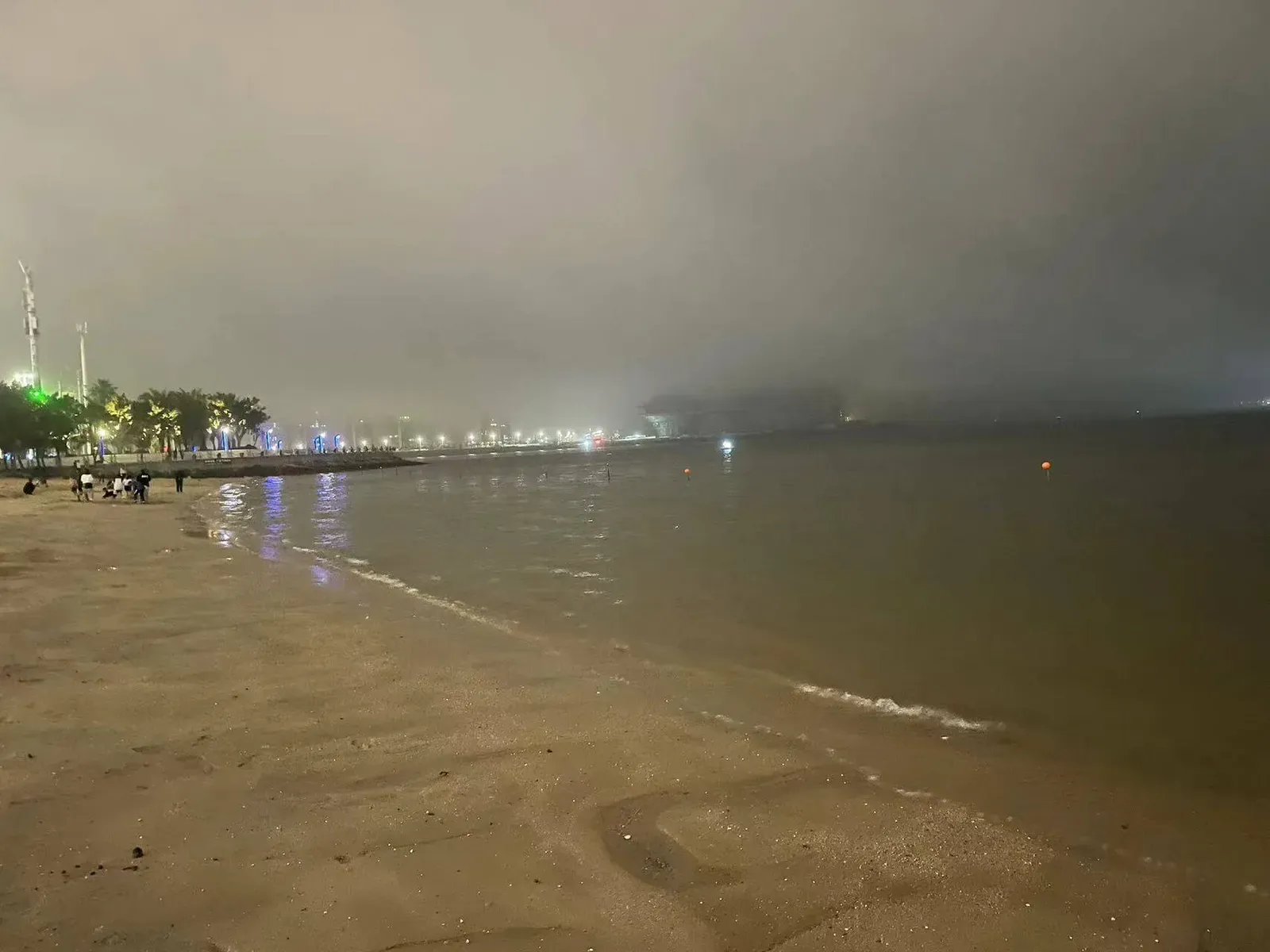 Beach Shoreline Lights