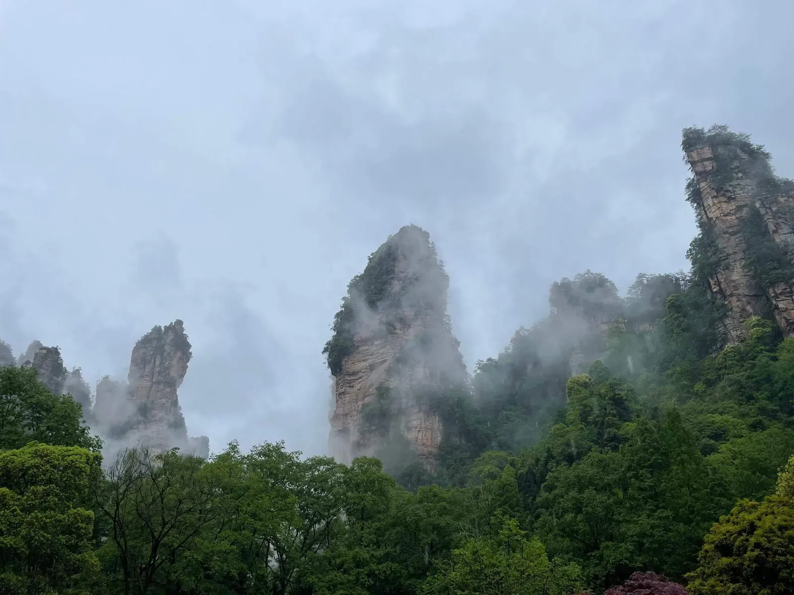 Rock Pillars Mist