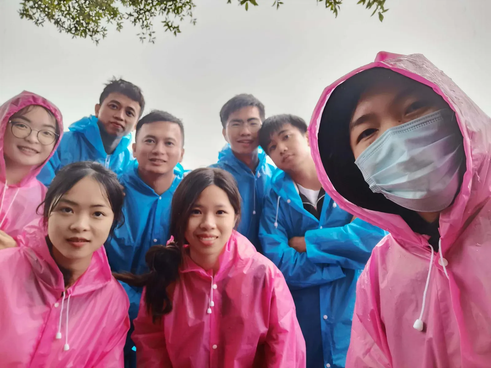 Raincoat Group Photo