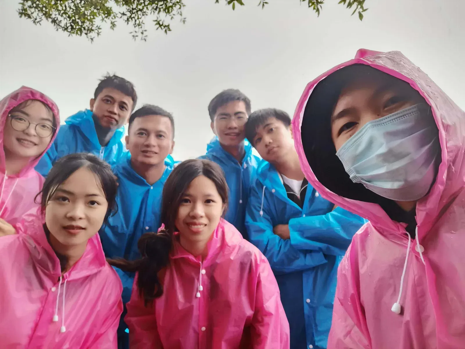 Raincoat Group Photo