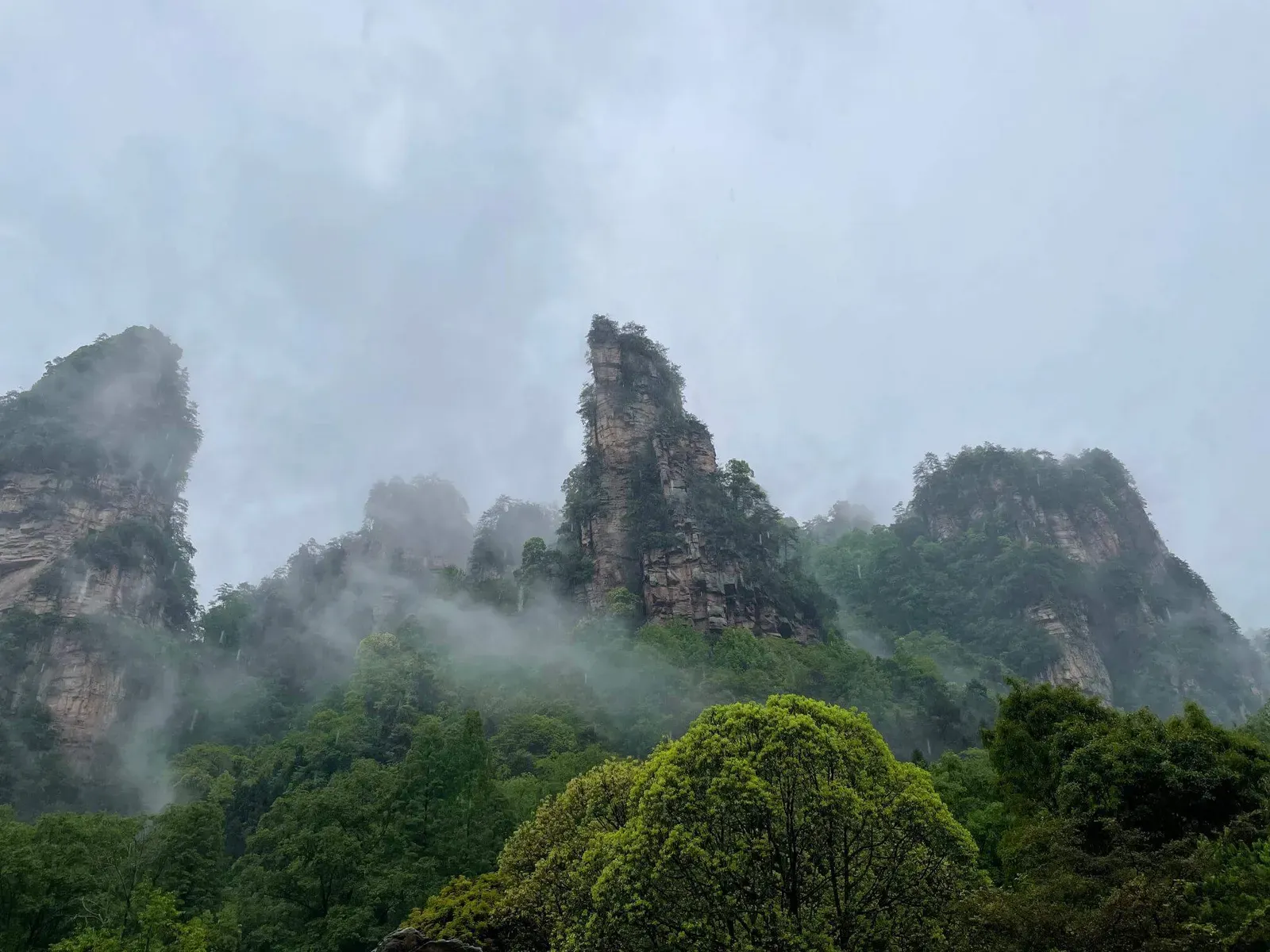 Peaks In Clouds